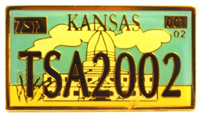 Kansas 2002 State Pin